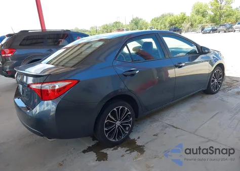 2015 Toyota Corolla S Plus из США, поврежденный, VIN 2T1BURHE4FC273474
